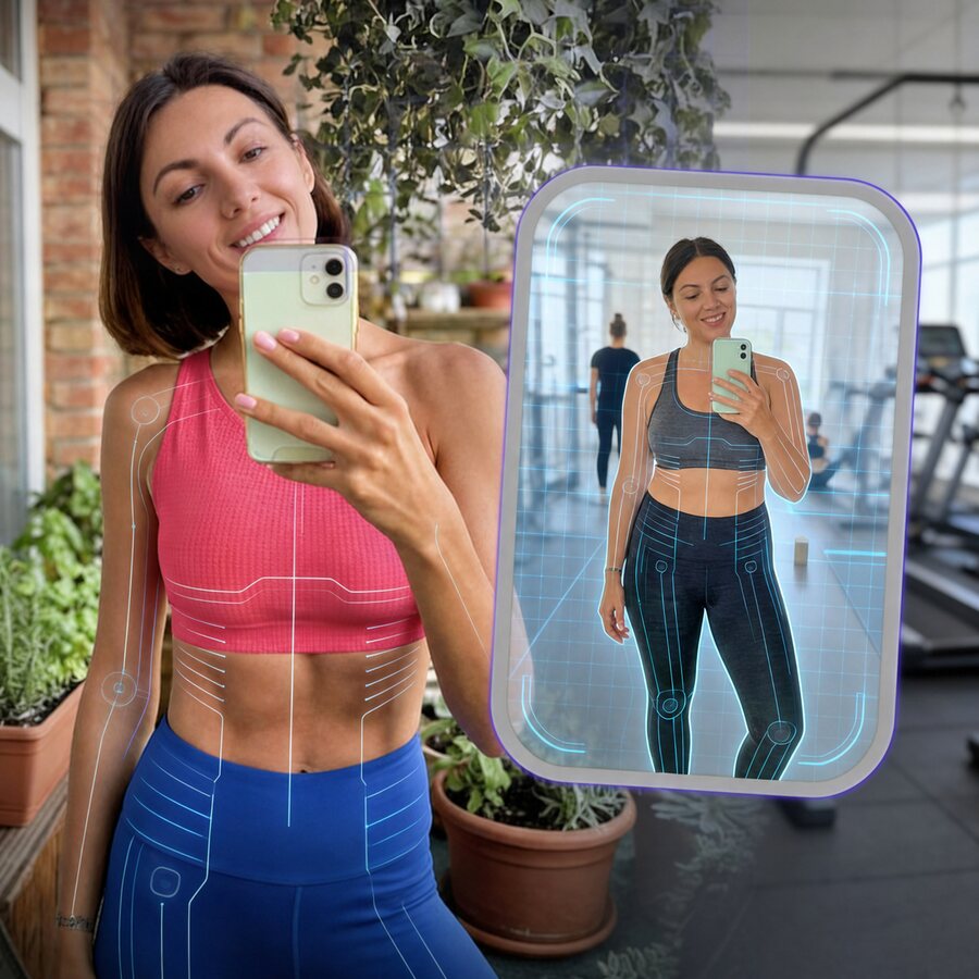 AI Body Scan illustration