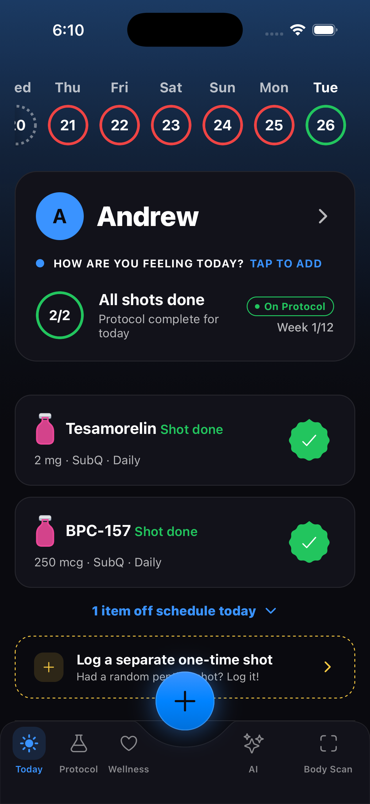 Peptides AI app