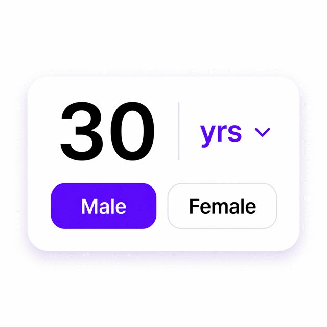 Entering age, height and weight