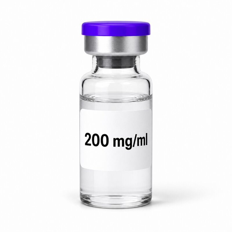 Selecting testosterone concentration in mg per mL